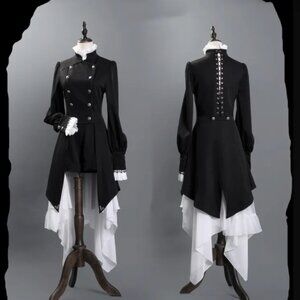 Ouji Lolita Ruffle Collar Top